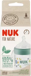 NUK. For Nature. Butelka 150ml. 3 miesiące. Zielona- łąka