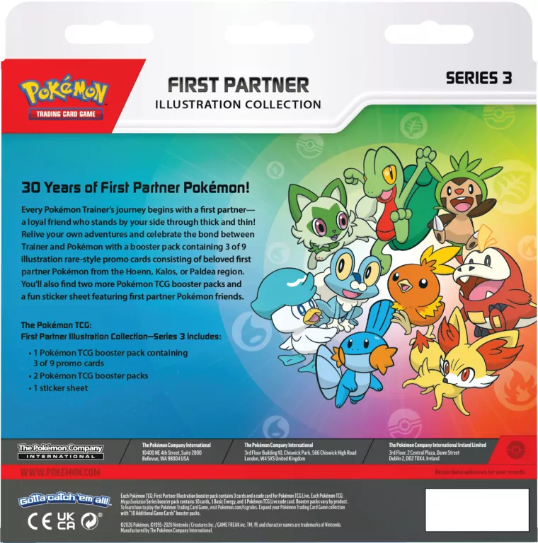 Pokémon TCG: First Partner Booster Collection #3 - tantis.pl