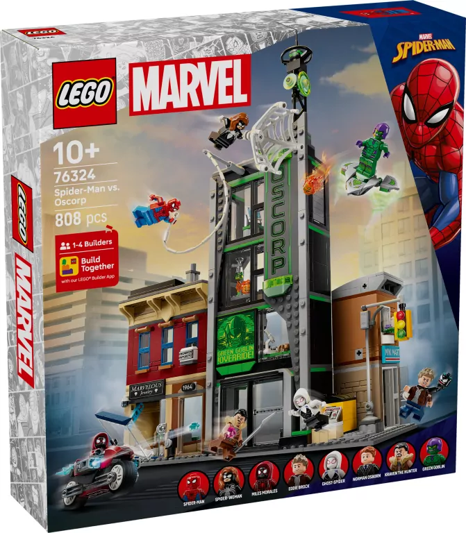 LEGO® Spider-Man i Oscorp 76324 - tantis.pl