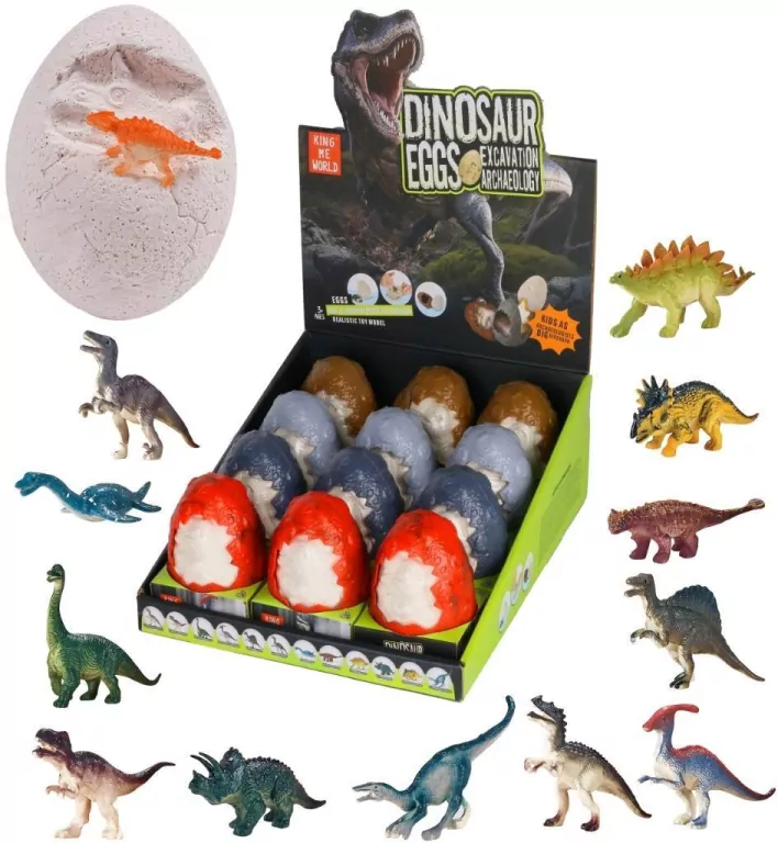 Wykopaliska jajko dinozaura MIX - tantis.pl