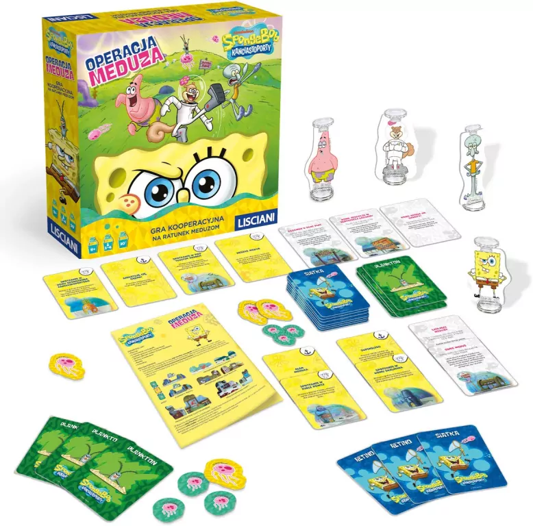 Spongebob Operacja meduza Gra Kooperacyjna Lisiciani - tantis.pl
