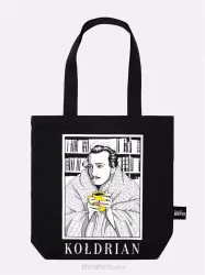Torba bawełniana Kołdrian, czarna