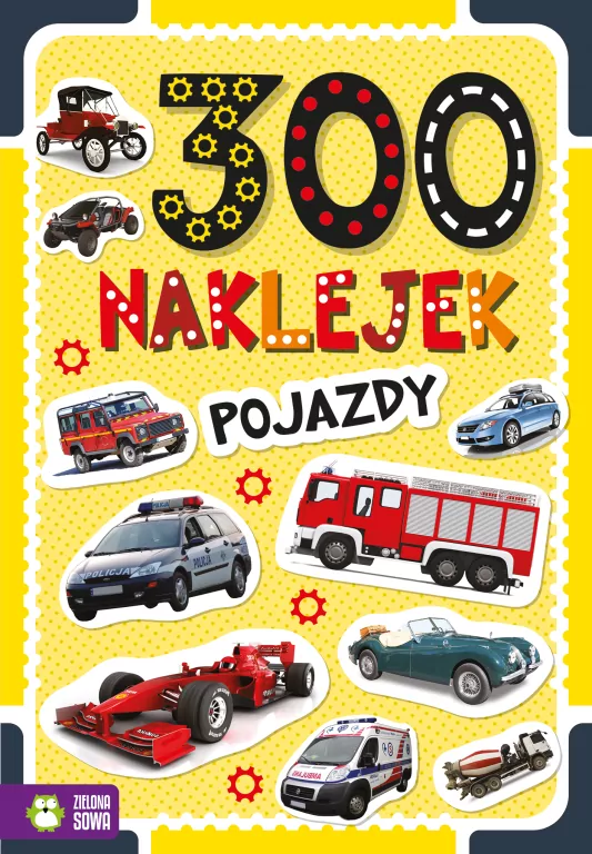 Pojazdy. 300 naklejek - tantis.pl