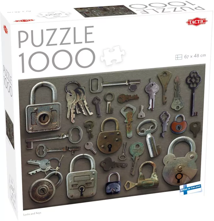 Puzzle 1000 Locks and Keys - tantis.pl