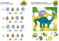 Dinozaury - wypukłe naklejki. Zagadkowy zawrót głowy - tantis.pl