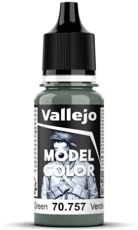 Vallejo: 70.757 - Model Color - Pacific Green (18 ml) - tantis.pl