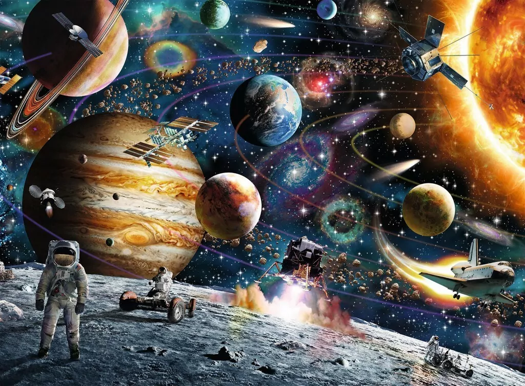 Puzzle XXL 150. Przestrzeń kosmiczna 100163 - tantis.pl