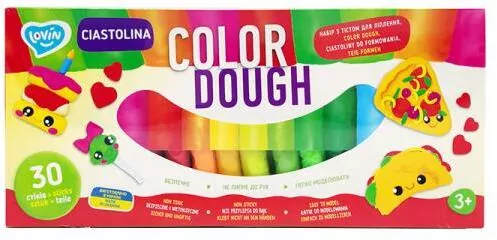 Masa plastyczna lekka TM Lovin Color Dough 30 sztuk - tantis.pl
