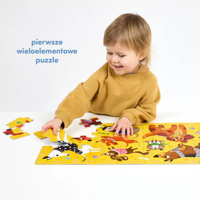 CzuCzu. Puzzle. Hau Pieski dla dzieci 3+ - tantis.pl