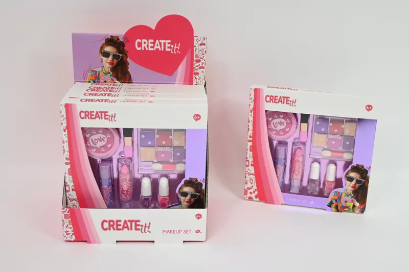 CREATE IT! make-up zestaw róż/turkus 884502V2 /6 - tantis.pl