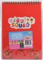 FRUITY SQUAD. Pachnący notatnik z naklejkami - tantis.pl
