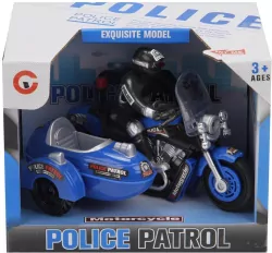 Motocykl z dźwiękiem i światłem