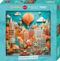 Puzzle 1000 Miasto z papieru, Victor Gavrilovski - tantis.pl