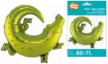 Balon foliowy Krokodyl, 80x71cm - tantis.pl