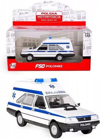 Polonez Cargo Ambulans 1:43 - tantis.pl