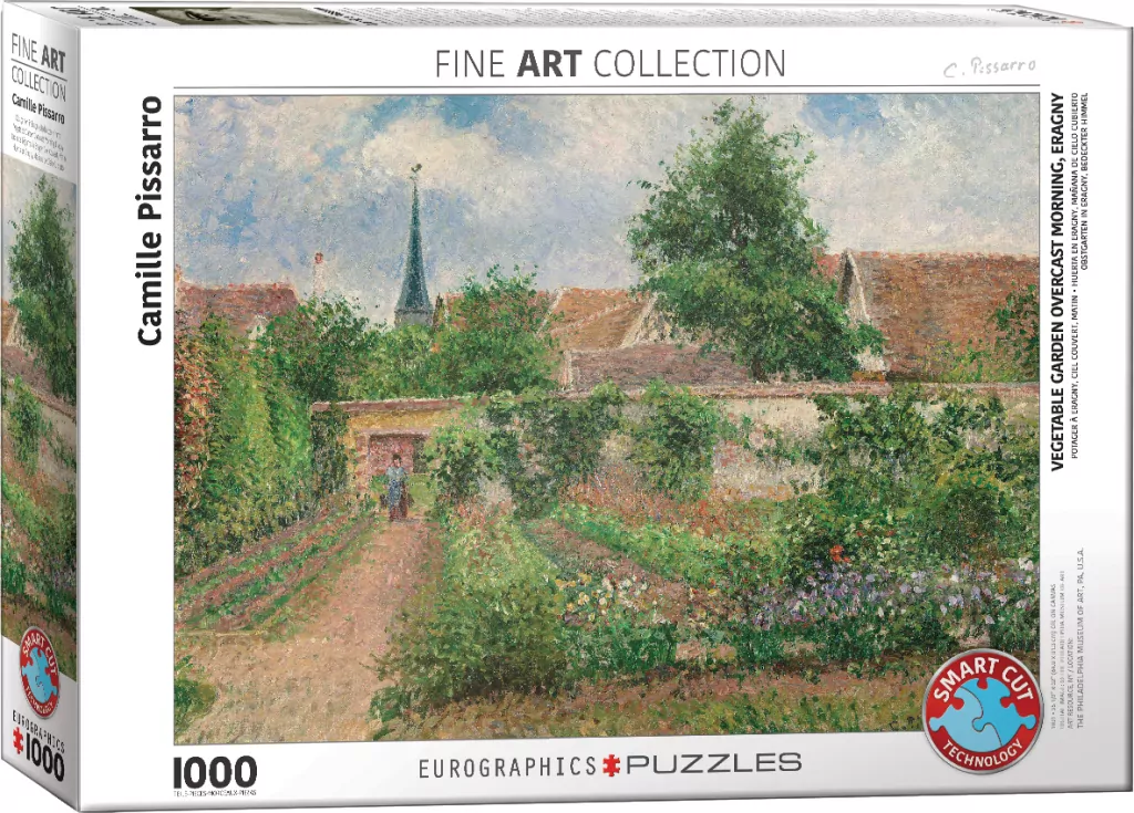 Puzzle 1000 Ogród warzywny, Camille Pissarro - tantis.pl