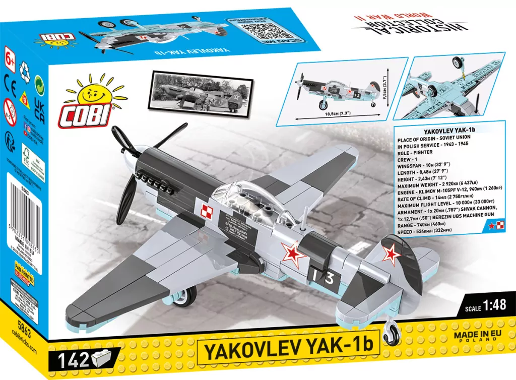 Cobi. Yakovlev Yak-1b - tantis.pl