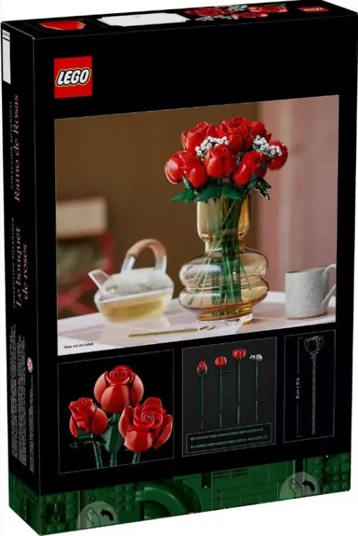 LEGO® Icons. Bukiet róż 10328 - tantis.pl