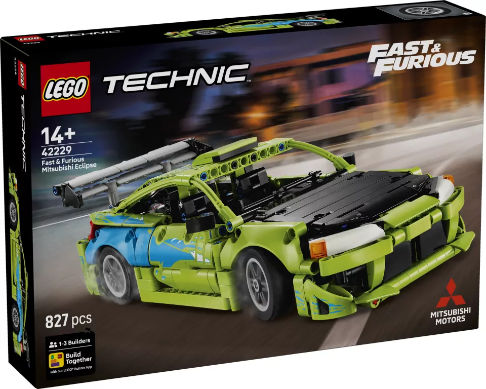 LEGO® Samochód Fast and Furious Mitsubishi Eclipse 42229 - tantis.pl