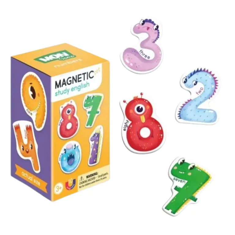 Numery. Gra magnetyczna - tantis.pl