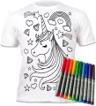 Koszulka do wielokrotnego kolorowania Unicorn 5-6 - tantis.pl