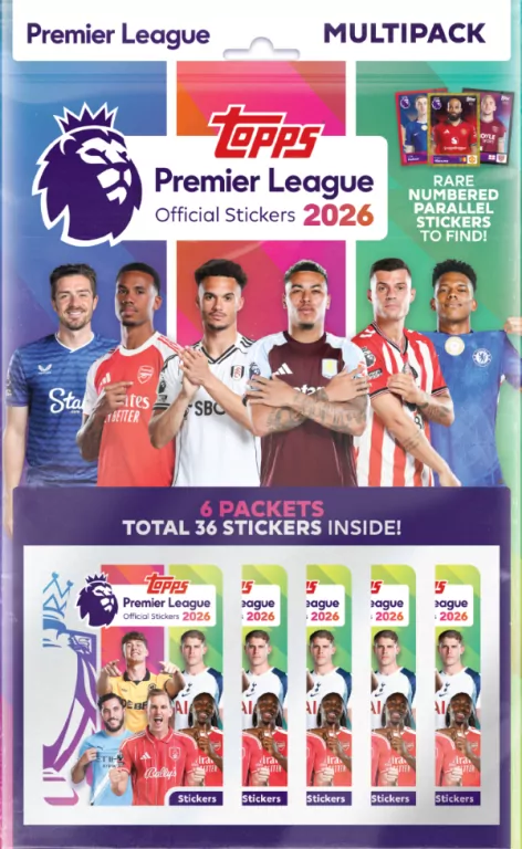 Premier League 2026 Stickers Multipack - tantis.pl