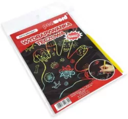 Wydrapywanka tęczowa A5, 10 arkuszy