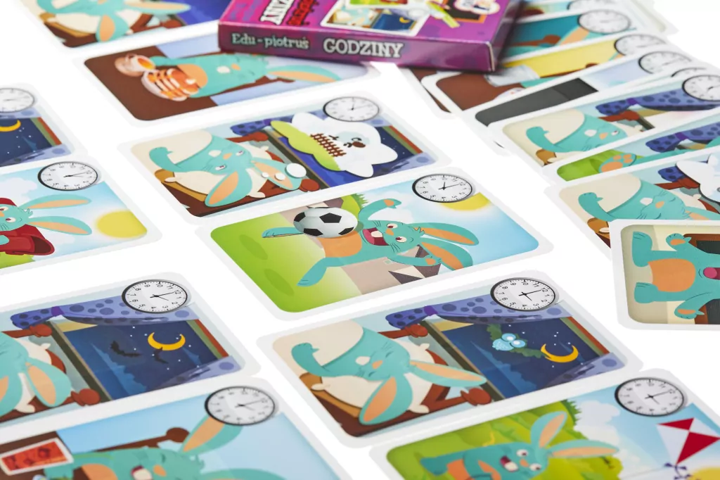 Godziny. Edu Piotruś. Gra edukacyjna - tantis.pl
