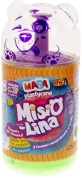 Misiolina masa plastyczna 2x50g + 2 foremki