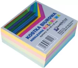 Kostka biurowa kolorowa 85x85mm 3,5cm