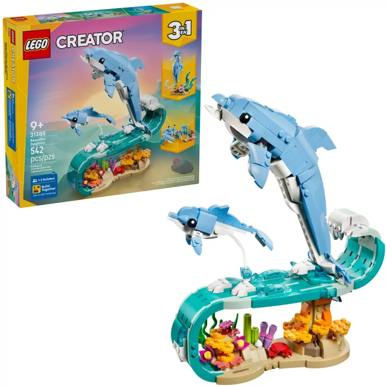 LEGO® Creator. Piękny delfin 31385 - tantis.pl