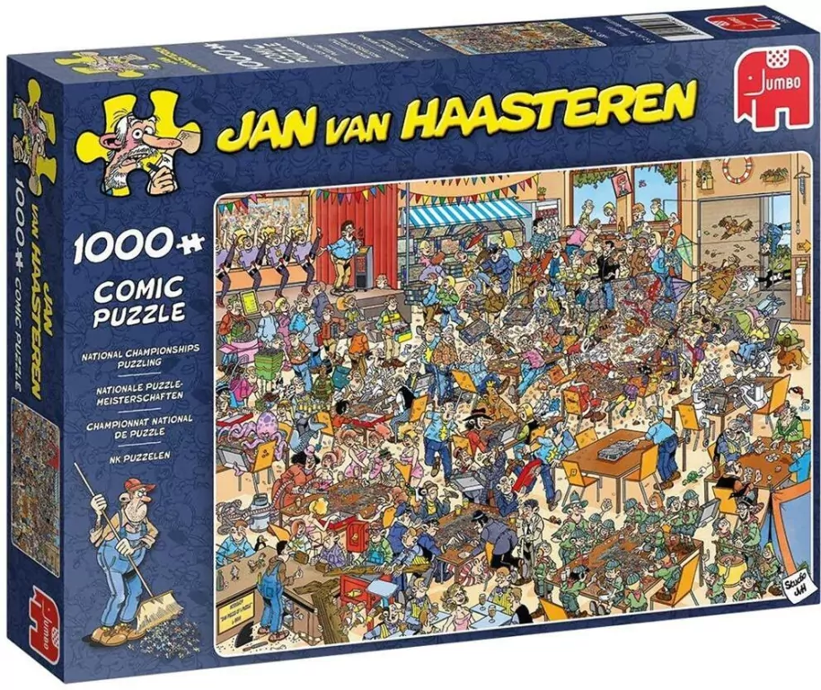 Puzzle 1000. Jan van Haasteren. Mistrzostwa układania puzzli - tantis.pl