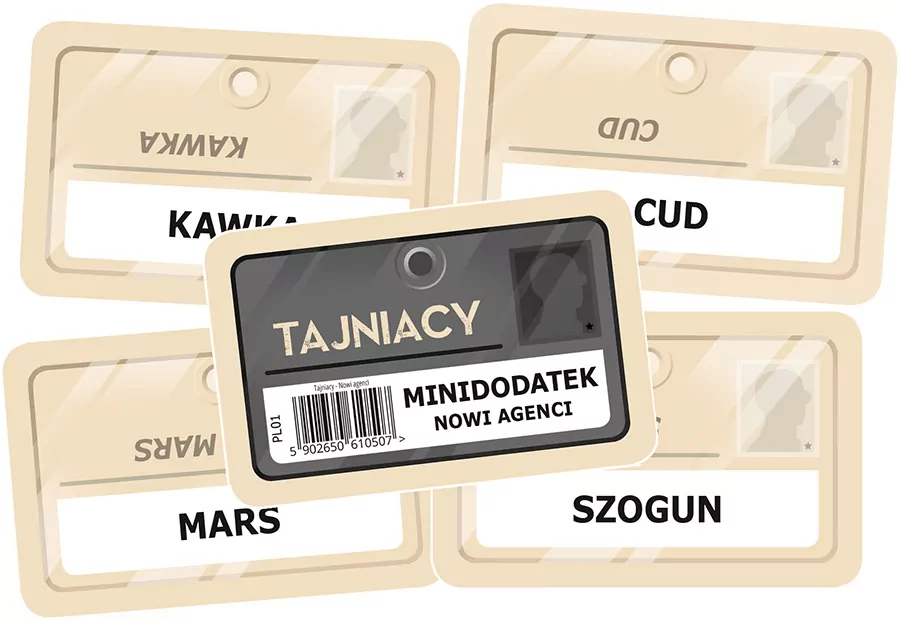 Tajniacy. Nowi Agenci. Minidodatek do gry - tantis.pl