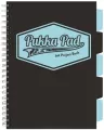 Kołozeszyt Pukka Pad A4 Project Book Black & Blue Sky czarny - tantis.pl