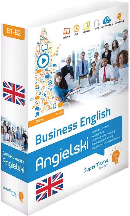 Business English. Pakiet: 5 kursów B1/B2 - tantis.pl
