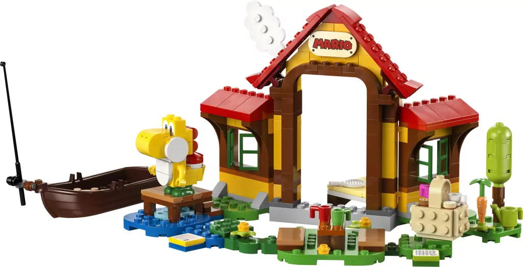 LEGO® Super Mario. Piknik w domu Mario — zestaw rozszerzający. 71422 - tantis.pl