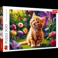 Puzzle 500 Uroczy kotek TREFL - tantis.pl