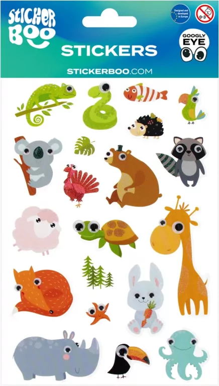 Naklejki Sticker BOO Zwierzątka - tantis.pl