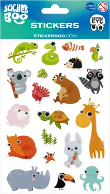 Naklejki Sticker BOO Zwierzątka