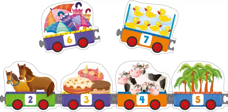 Lokomotywa. Podróże z cyferkami - tantis.pl