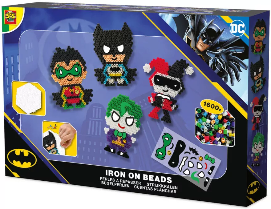 Zestaw figurek z koralikami do prasowan DC Batman - tantis.pl