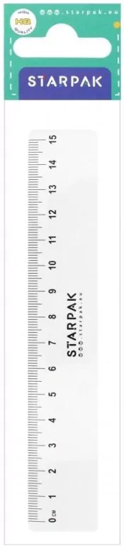 Linijka 15cm, plastikowa - tantis.pl