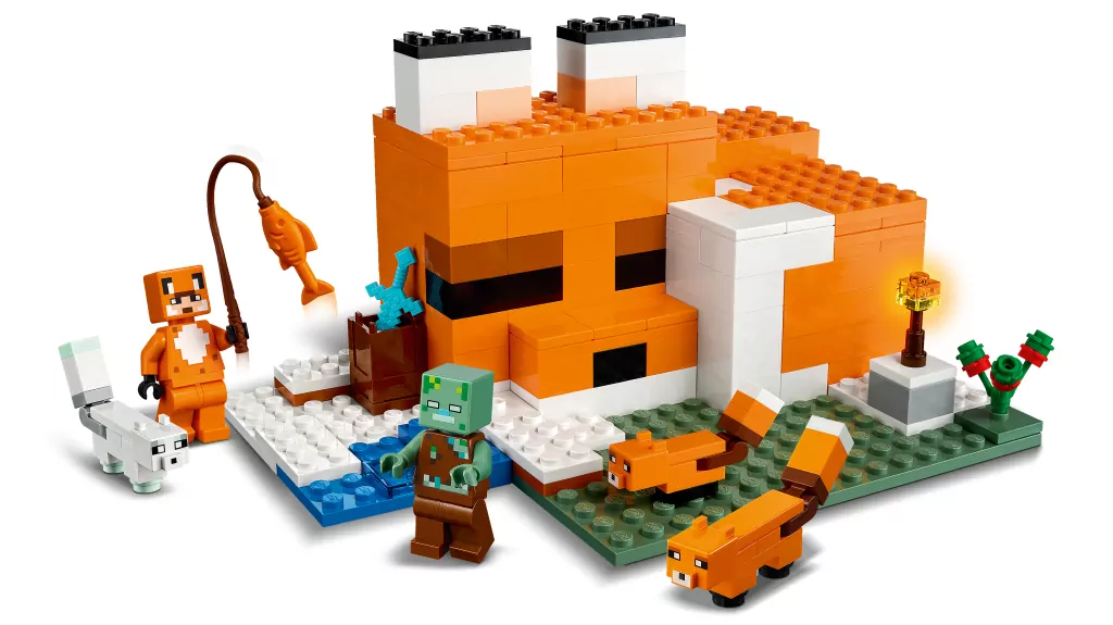 LEGO® Minecraft™. Siedlisko lisów. 21178 - tantis.pl