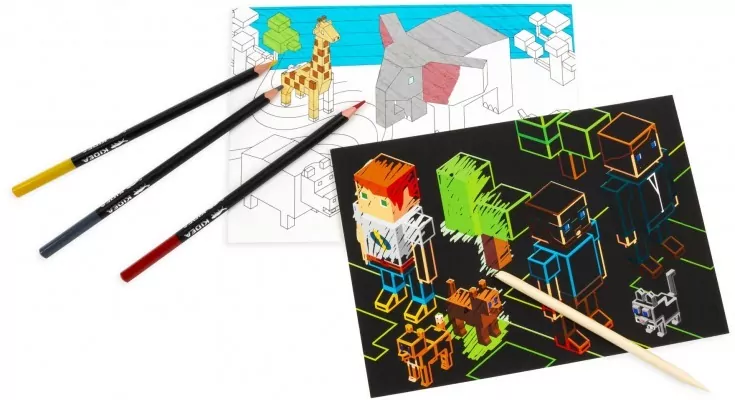 Wydrapywanka i kolorowanka 2w1. Game - tantis.pl