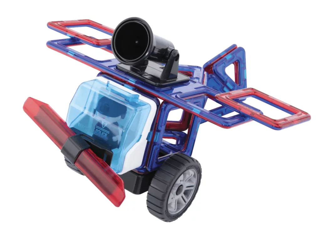 Magformers. Zestaw policyjny i ratunkowy 26 elementów - tantis.pl