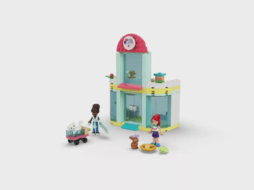 LEGO® Friends. Klinika dla zwierzątek. 41695 - tantis.pl