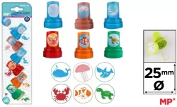 Stempelki dla dzieci morskie zwierzęta