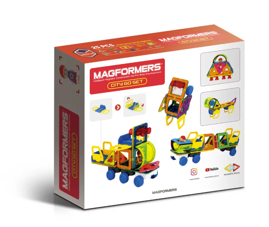 Magformers City Go Set 25el - tantis.pl