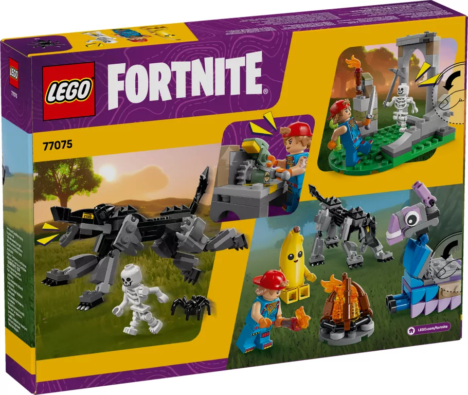LEGO® Fortnite Skórek i Iskra oraz obóz 77075 - tantis.pl