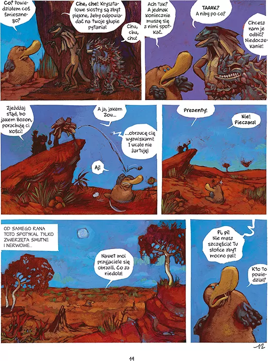 Dziobak Toto i kryształowe siostry. Dziobak Toto. Mój pierwszy komiks 5+. Tom 5 - tantis.pl